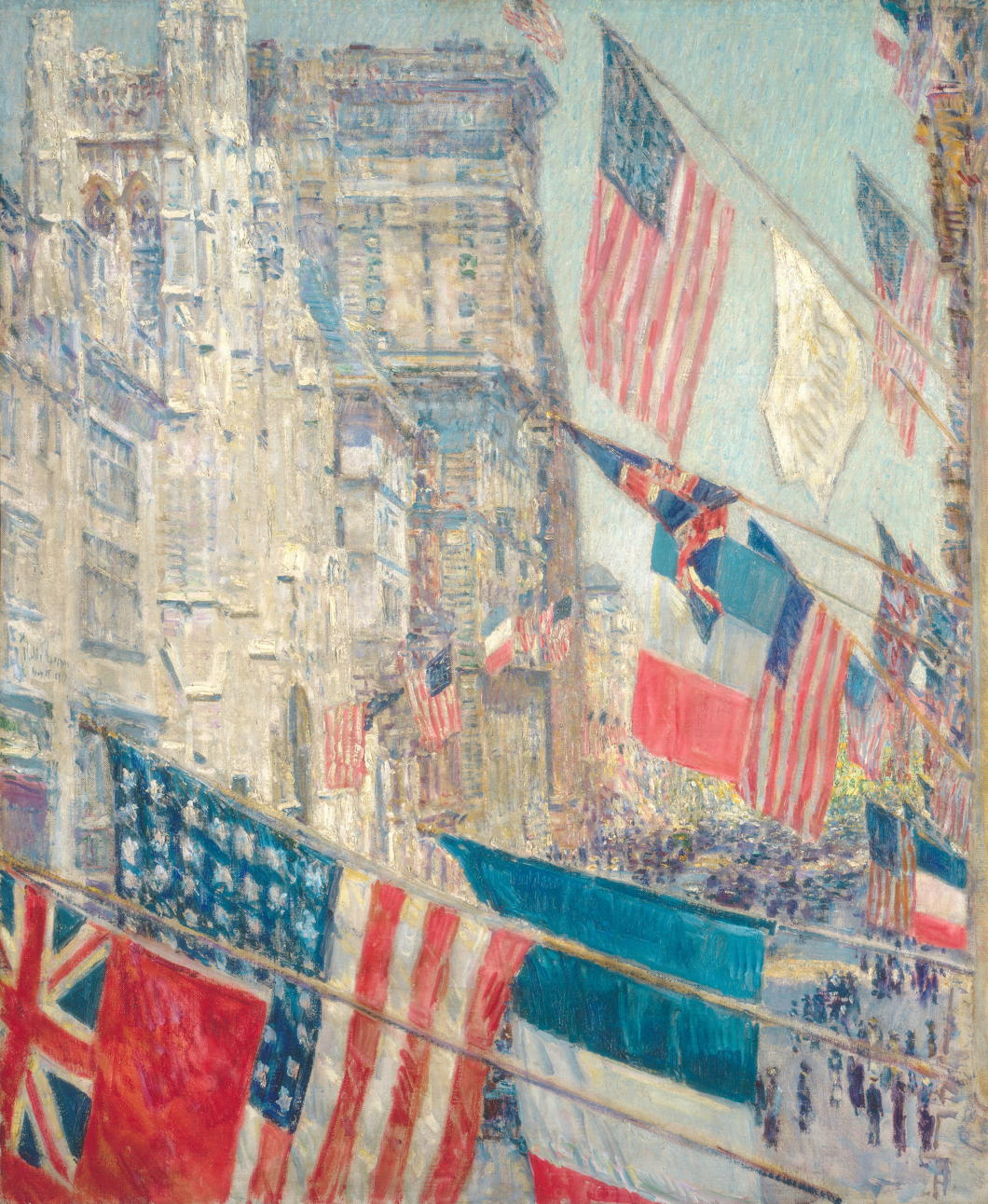 ‘Allies Day, May 1917’ (Chile Hassam)
