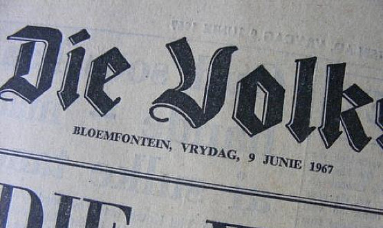 Die nuwe <i>Volksblad</i>